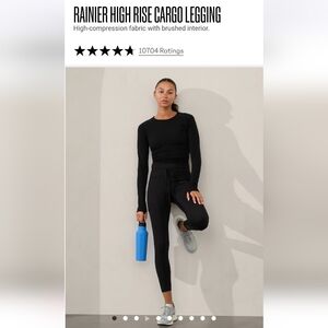 Athleta Rainier Cargo Leggins